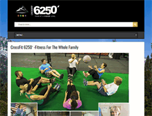 Tablet Screenshot of crossfit6250.com